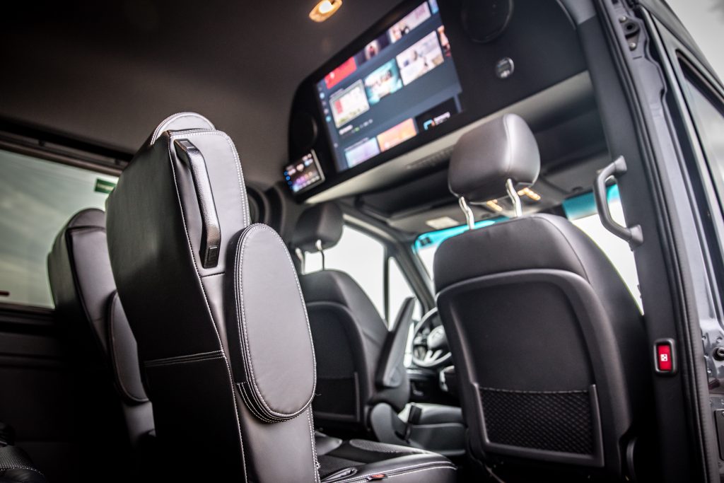 Turnkey Adventures offers well-maintained, insanely comfortable vans with modern safety features, impeccable cleanliness, and professional service at competitive rates. Locally owned and operated in Bloomington.